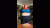 Fat girl pounding the table