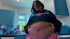 Goddess Shar Post Stuffing Belly Play 